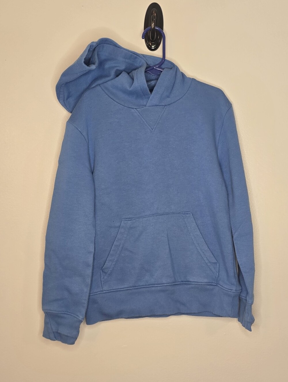 Jumping Beans Softesr Fleece Kids Blue Hooded Pullover Hoodie